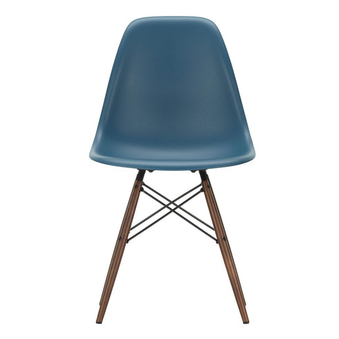 Cadeira Eames em Plástico DSW / Base dark maple
